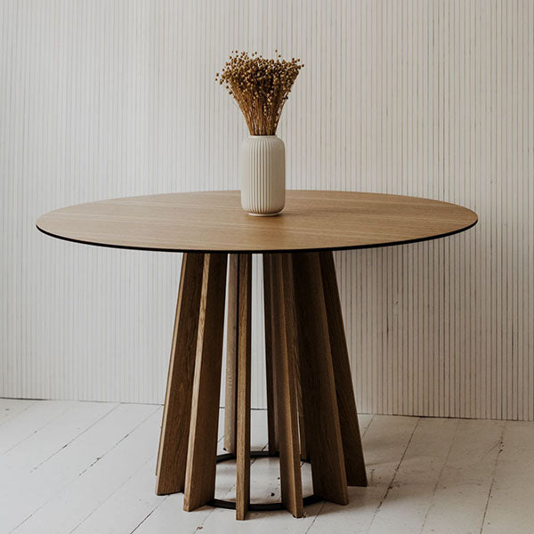Tavle spisebord naturlig eik