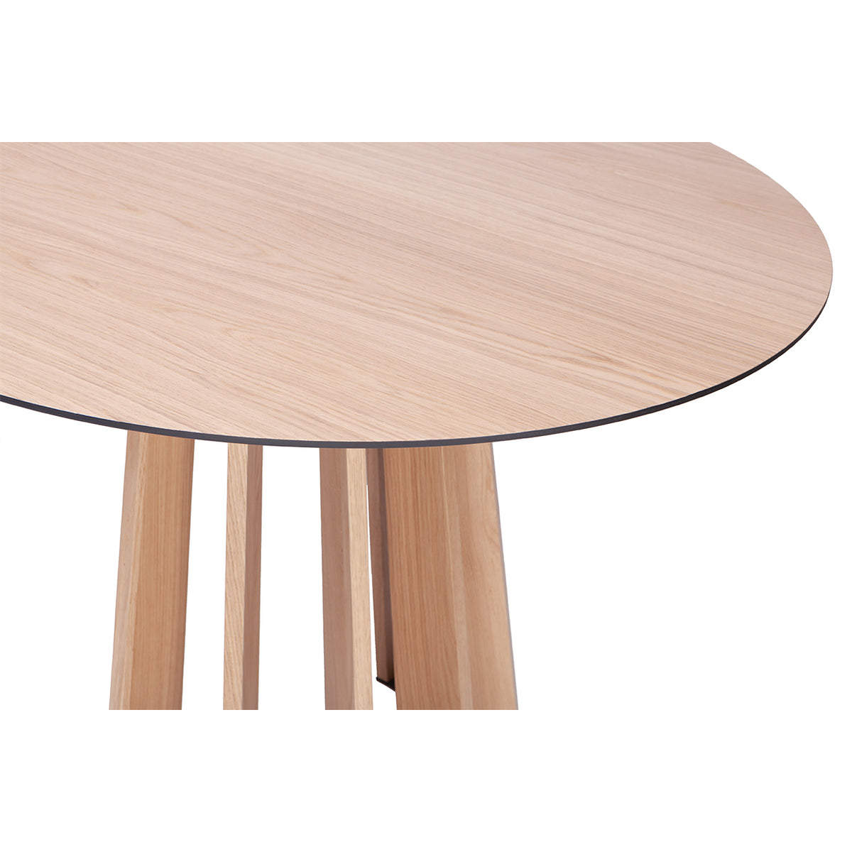 Spisebord Tavle oval naturlig eik